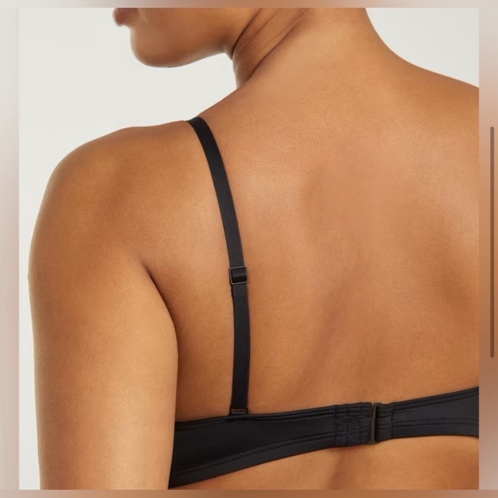 Everlane NWT Scoop Neck Bikini Top - Size XL - Picture 3 of 7
